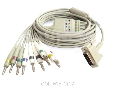 PHILIPS COMPATIBLE EKG CABLE 98ME02AB627 