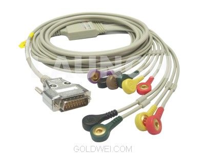 SIEMENS COMPATIBLE EKG CABLE 98ME02EB698 