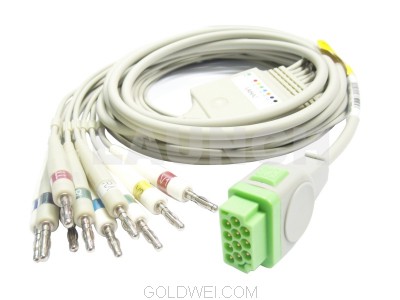 GE COMPATIBLE EKG CABLE 98ME02AB691 