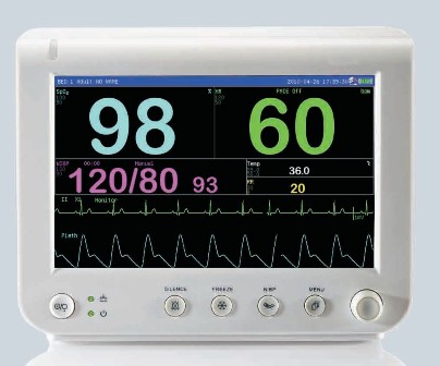 AGW8000M 7'' COLOR TFT DISPLAY PORTABLE PATIENT MONITOR