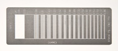 MODEL MA0436-MA0647  PRECISION TEST PATTERNS